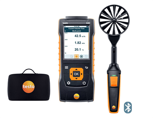 testo440叶轮风速100mm蓝牙连接套装